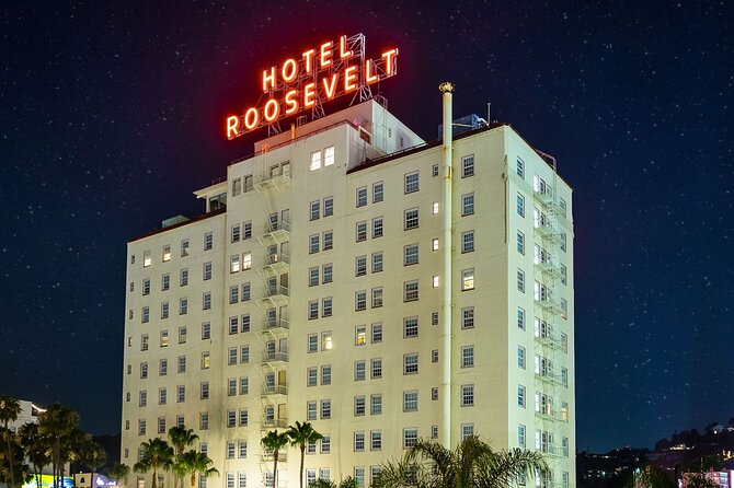 LA Ghosts Ultimate Dead of Night Haunted Ghost Tour - Hotel Hollywood and The Knickerbocker keep the theme going