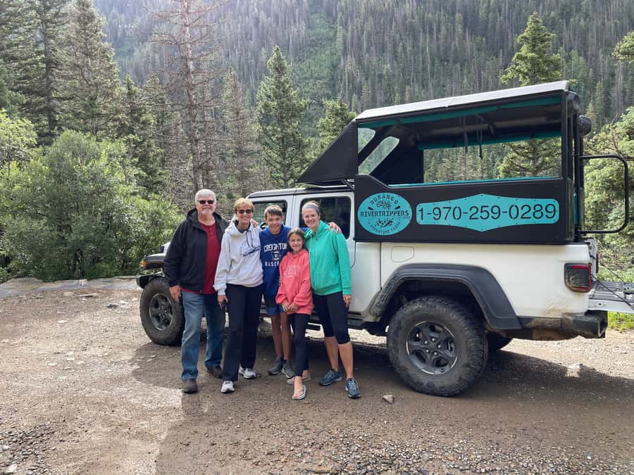 La Plata Canyon Jeep Tour Waterfalls, Ghost Town,Great Views - Key points at a glance