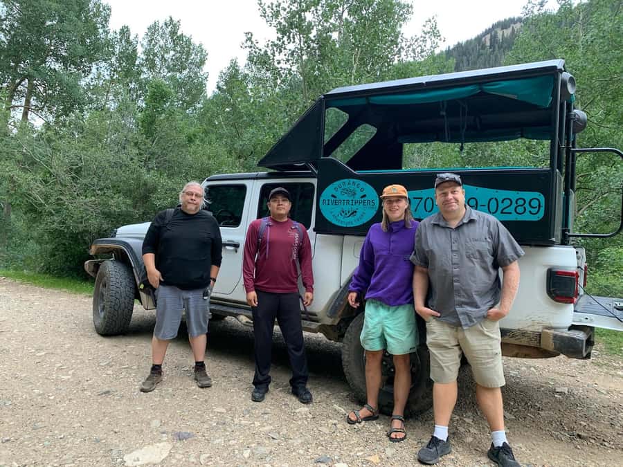La Plata Canyon Jeep Tour Waterfalls, Ghost Town,Great Views - Waterfalls along the climb
