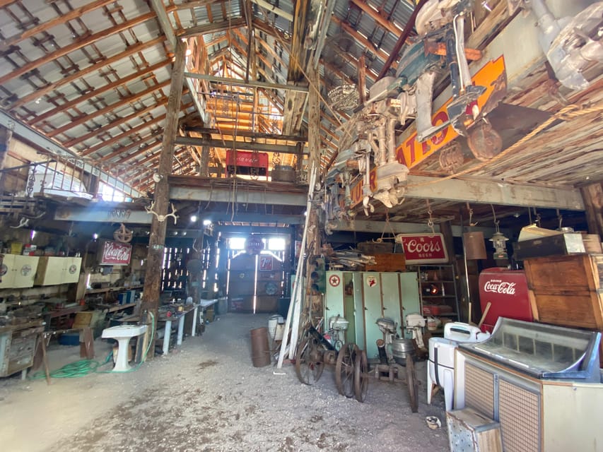 Las Vegas: El Dorado Canyon, Ghost Town and Gold Mine Tour - Walking through the ghost town