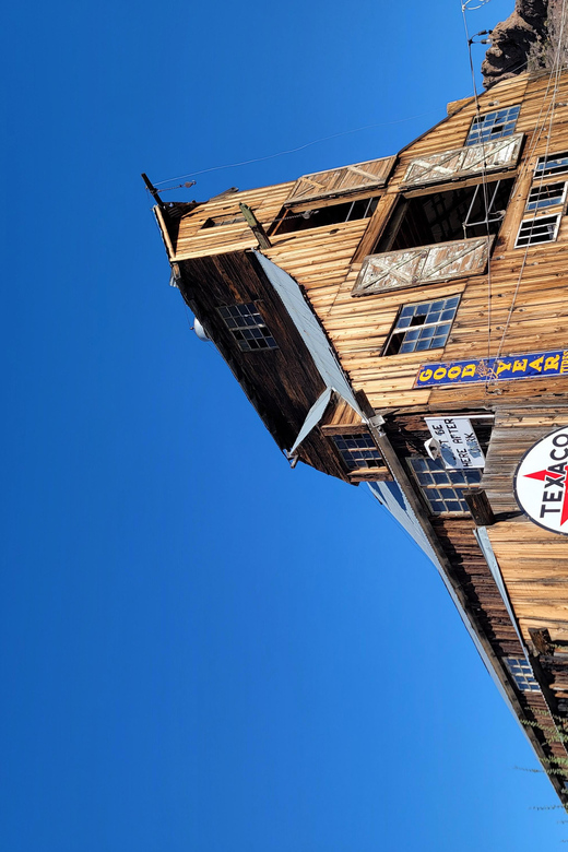 Las Vegas Eldorado Canyon & Nelson Ghost Town Adventure Tour - Going underground at Techatticup Mine