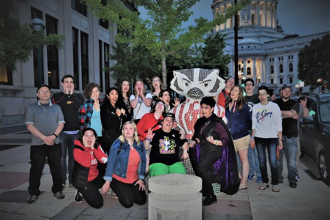 Madison UW Campus Haunted Ghost Tour - Memorial Library and the students in the stacks