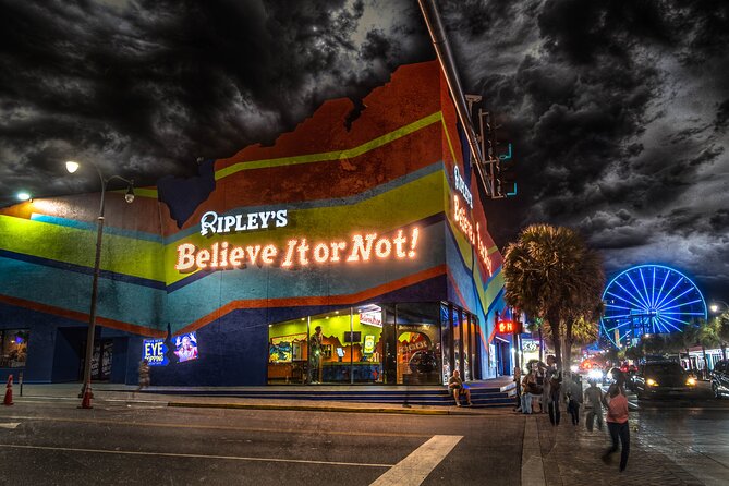 Mayhem, Mystique, & Murder in Myrtle Beach Ghost Tour - Pier 14 brings the sea into the story