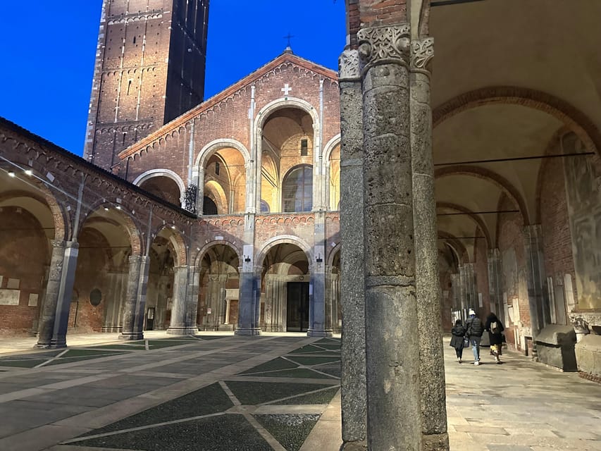 Milan: Ghosts, Mysteries, and Secrets Guided Walking Tour - Starting beneath the shadow of SantAmbrogio