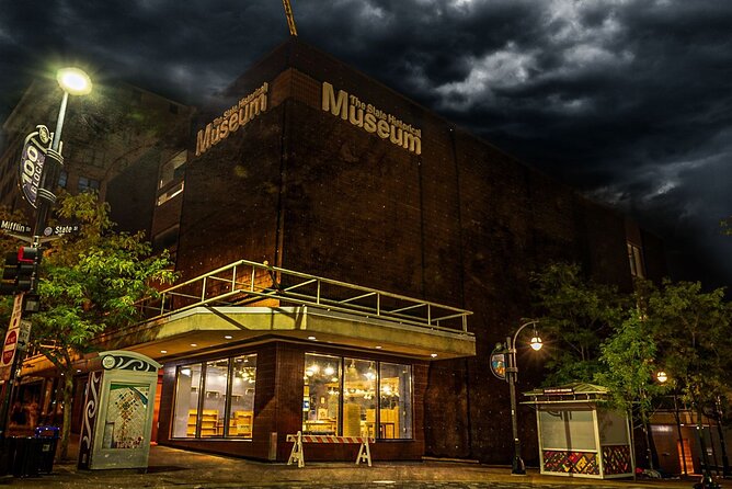 Murmurs of Mourning & Murder: Madison Ghost Tour - Walking toward the Wisconsin State Capitol