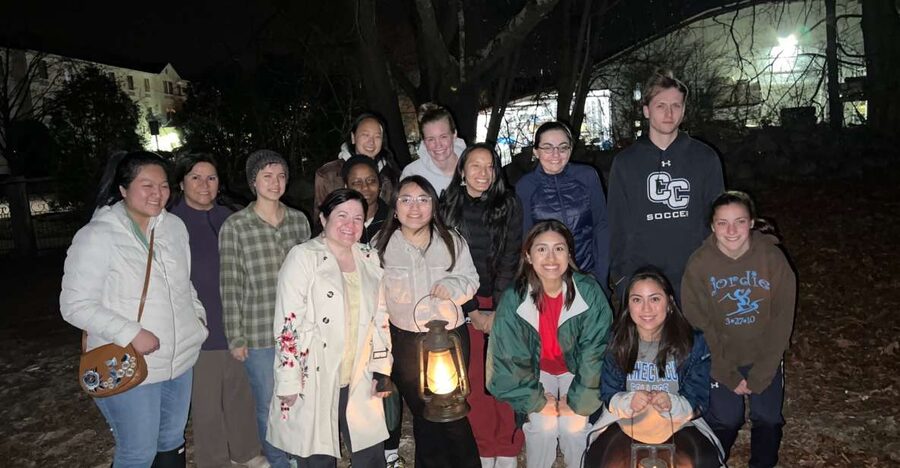 Mystic: Guided Graveyard Ghost Tour by Moonlight - Entering Whitehall Burial Ground After Dark