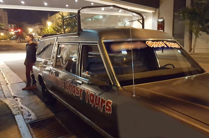 Nashville Haunted Hearse Ghost Tour 1 Hour Shared - Music Row after business hours