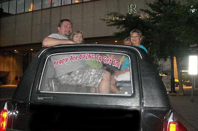 Nashville Haunted Hearse Ghost Tour 1 Hour Shared - Hume-Fogg and stories beneath downtown