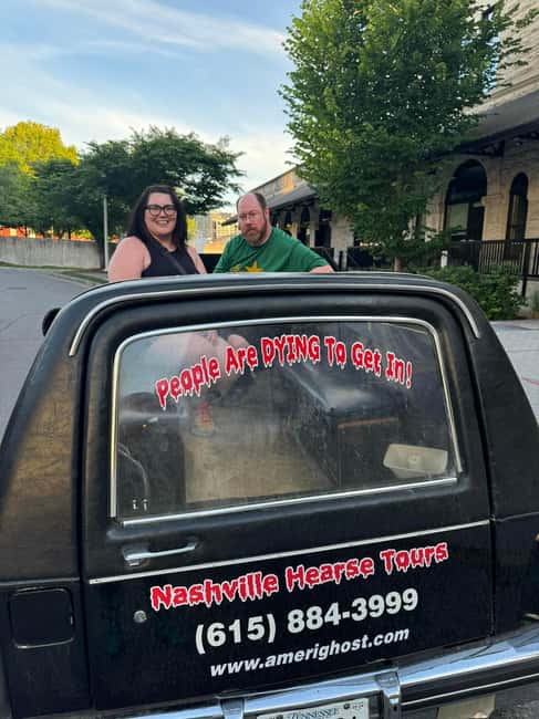 Nashville: Haunted Hearse Ghost Tour - Music Row after dark