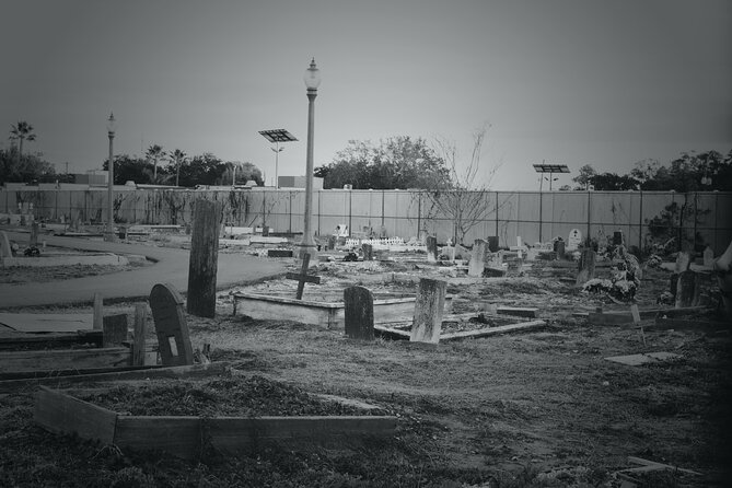 New Orleans Cemetery Bus Tour with Exclusive Cemetery Access - Entering Odd Fellows Rest after dark
