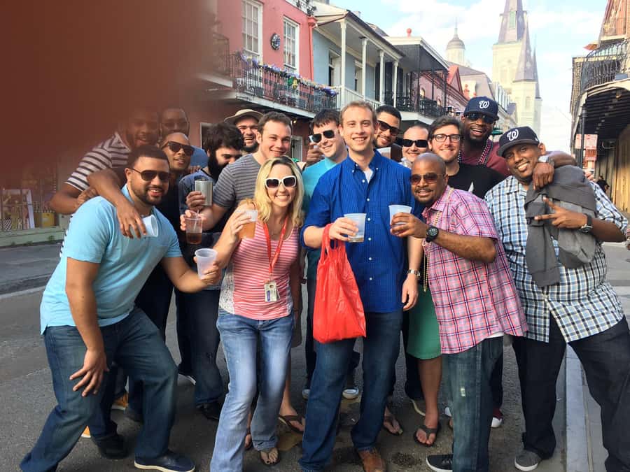 New Orleans Cocktails, History, Voodoo & Paranormal Tour - Jackson Square and the landmarks around it