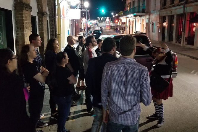 New Orleans Evening Small-Group Haunted Walking Tour - The Midway Stop at Harry’s Corner Bar