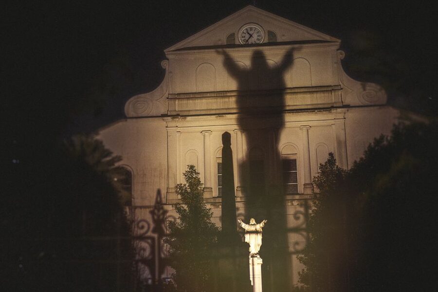 New Orleans: Ghost, Crime, Voodoo, and Vampires Guided Tour - Armstrong Park sets the mood