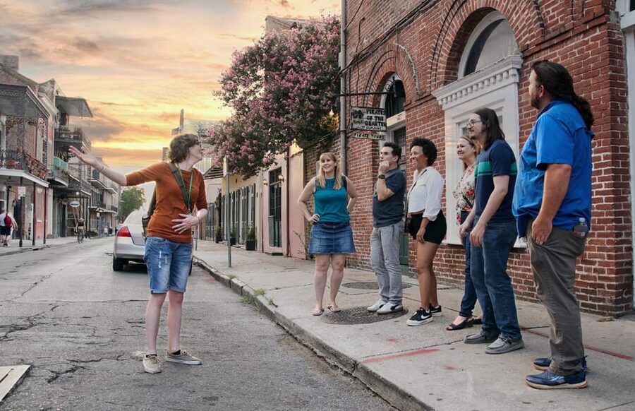 New Orleans: Ghosts of French Quarter Nighttime Walking Tour - Starting at St. Louis Cathedral after dark
