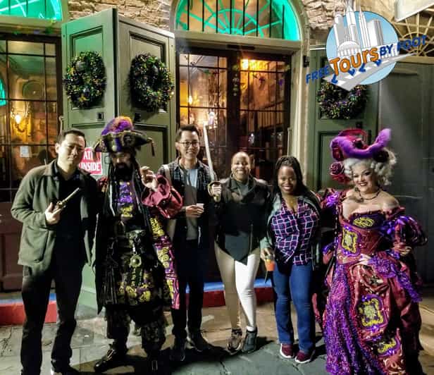 New Orleans: Ghosts of French Quarter Nighttime Walking Tour - Andrew Jackson Hotel and LaLaurie Mansion