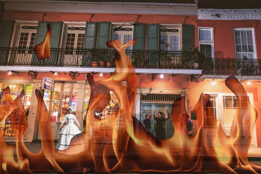 New Orleans: Ghosts & Spirits Interactive Walking Tour - The first stories: fire, disease, and disaster