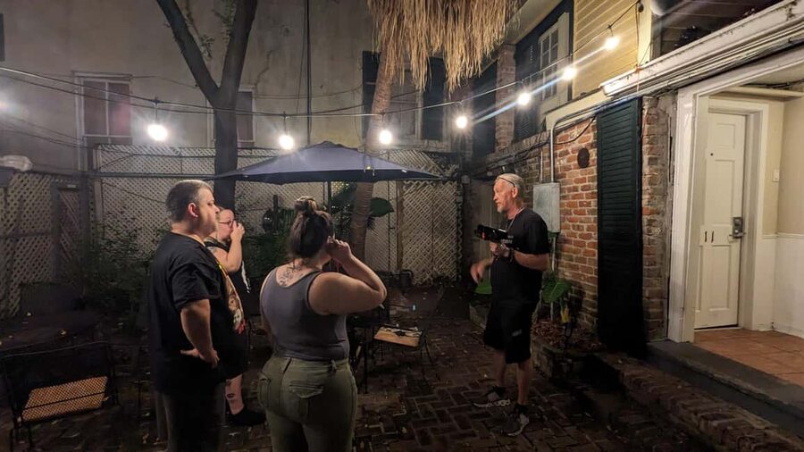 New Orleans: Guided Nighttime Ghost Hunt - Learning the equipment without standing on the sidelines