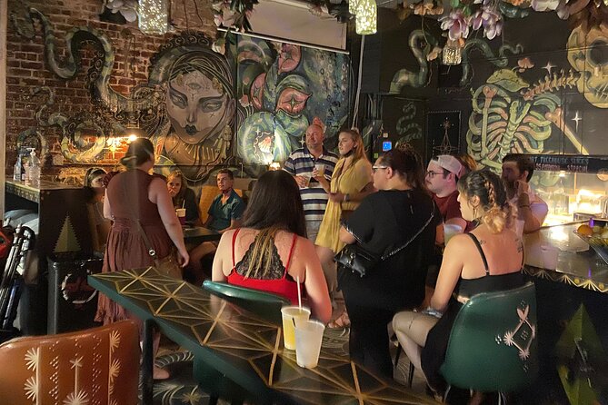 New Orleans Happy Hour Ghost Walking Tour Pub Crawl - The Convent Girls and the final stop at Golden Lantern