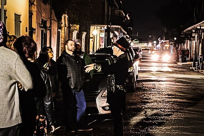 New Orleans Premier Ghost, Voodoo and Vampire Walking Tour - Lafitte’s Blacksmith Shop Bar and a welcome pause