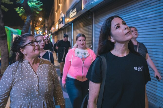 New York Ghosts Boos and Booze Haunted Pub Crawl - Washington Square Park after dark
