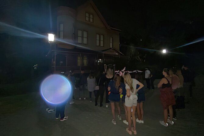 Paranormal Investigation History & Ghost Tour Old Town San Diego - Using paranormal equipment instead of just listening