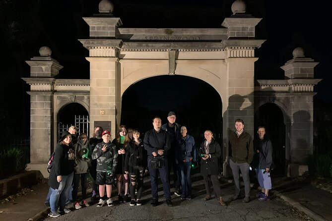 Paranormal Walking Tour by Greenville Ghost Tours - Starting beneath the Chihuly Sculpture