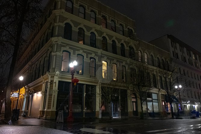 Phantoms, Penance, and Poltergeists: Portland Ghost Tour - A parking lot proves that haunted places need not look dramatic