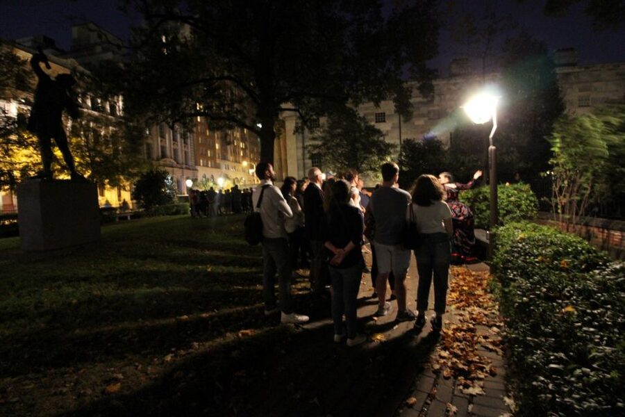 Philadelphia Ghost Tour by Candlelight - City Tavern, secret gardens, and offbeat streets