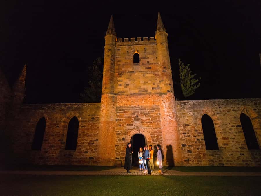 Port Arthur Historic Site Ghost Tour - The first steps into the lantern light