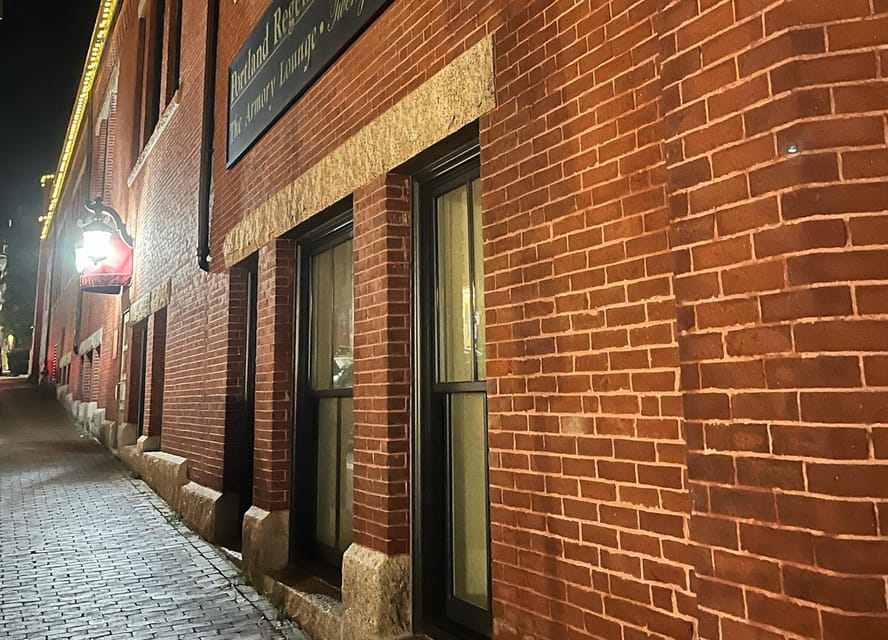Portland Old Port Ghost Walk - Ports of Call, Northcross Group, and Cumberland County Courthouse