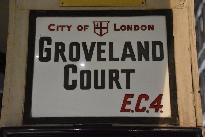 Private Ghosts and Gore Walking Tour of London - Noble Street and the ghosts below the churches