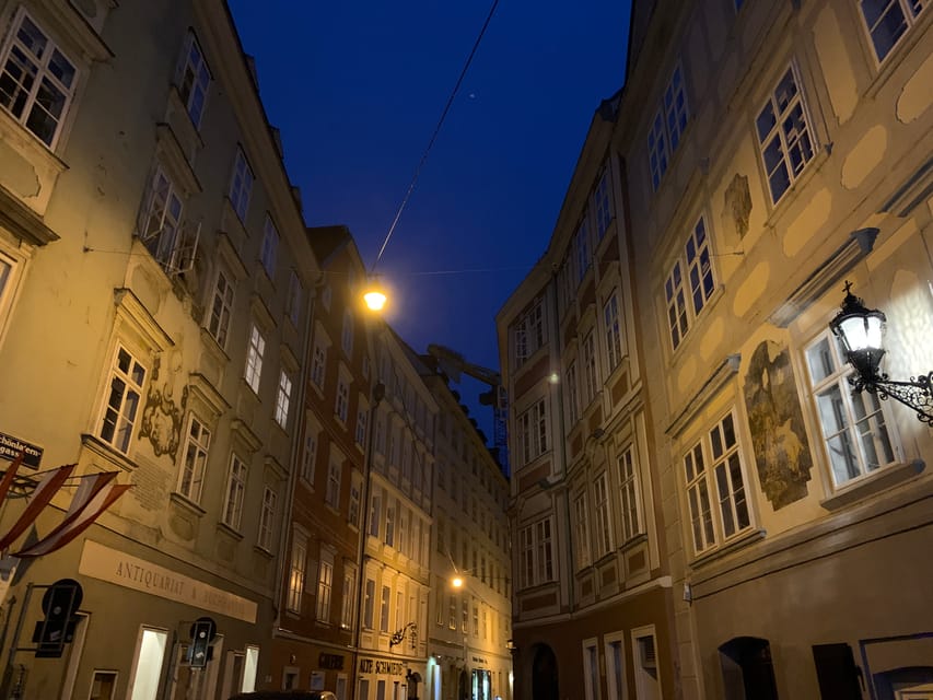 Private Spooky Vienna Tour - The final stretch toward Stephansplatz