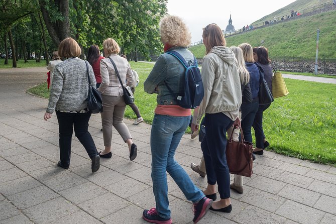 Private Vilnius Ghost & Legends tour - Meeting the red umbrella at Cathedral Square