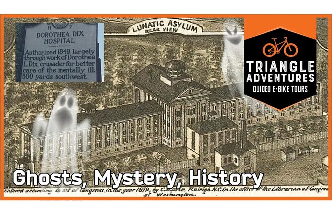 Raleigh Guided E-bike Tour: Ghosts, Mystery, Creepy History - North Carolina Museum of Art: Twenty Minutes with the Sculpture Garden