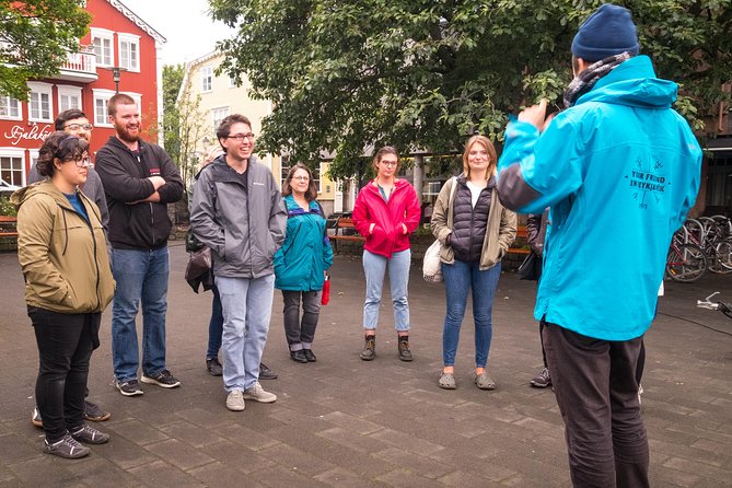 Reykjavik Folklore Walking Tour: Meet the Elves, Trolls & Ghosts of Iceland - City Hall and the map of Iceland
