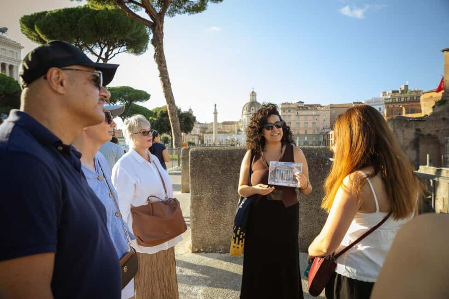 Rome: Colosseum and Ancient Dark History Walking Tour - Via dei Fori Imperiali and Ancient Rome in Public View