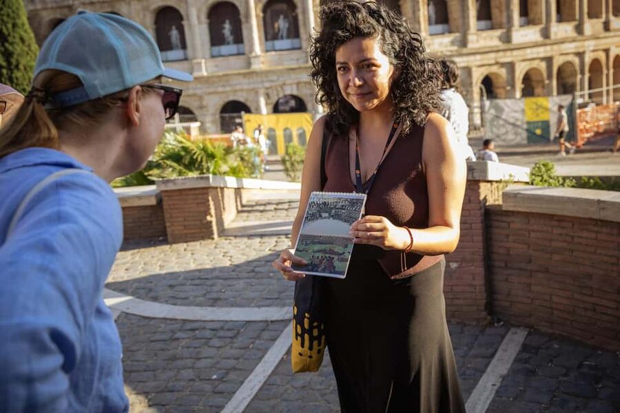 Rome: Colosseum and Ancient Dark History Walking Tour - Meeting at Largo Gaetana Agnesi
