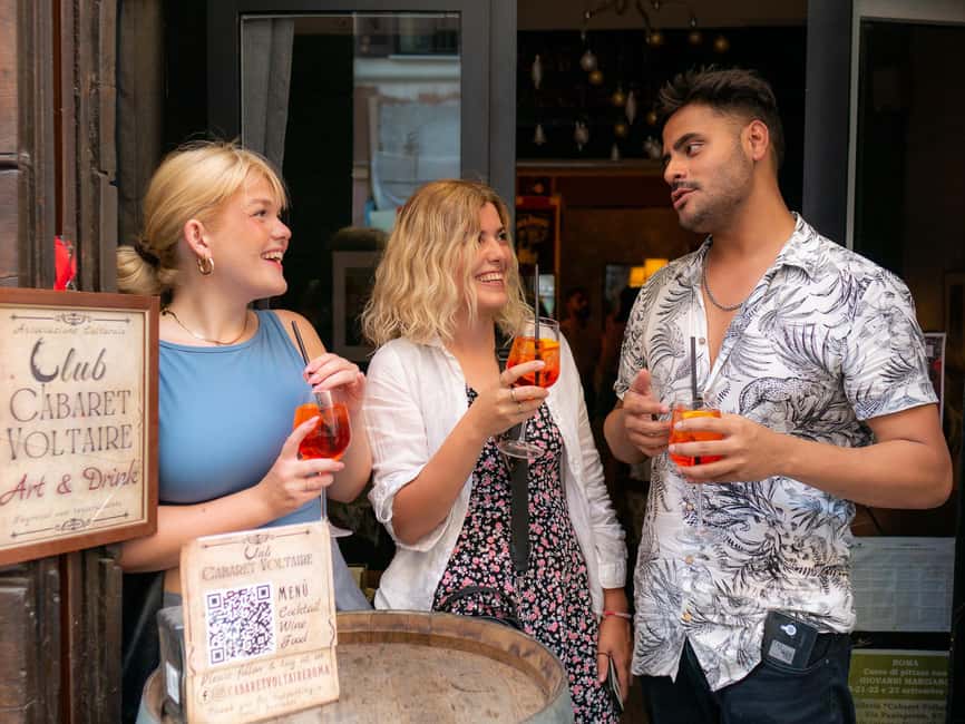Rome: Guided Bar Crawl with Drinks & Dark History - Walking through Monti’s scandalous past