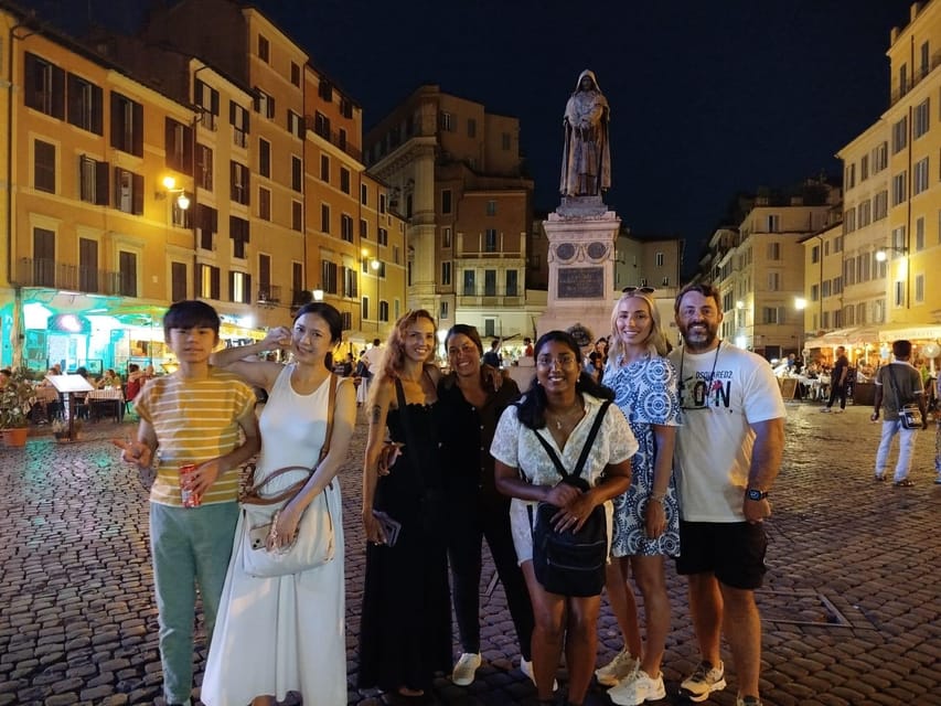 Rome: Guided Haunted Rome Ghost Tour with Dowsing Rods - Fountain of the Mask and Piazza Farnese