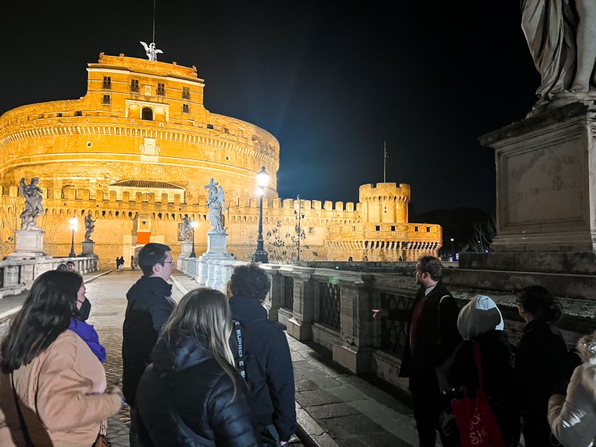 Rome: Paranormal Night Walking Tour & Secret Backstreets - Ponte Sisto and the walk through Rome after dark