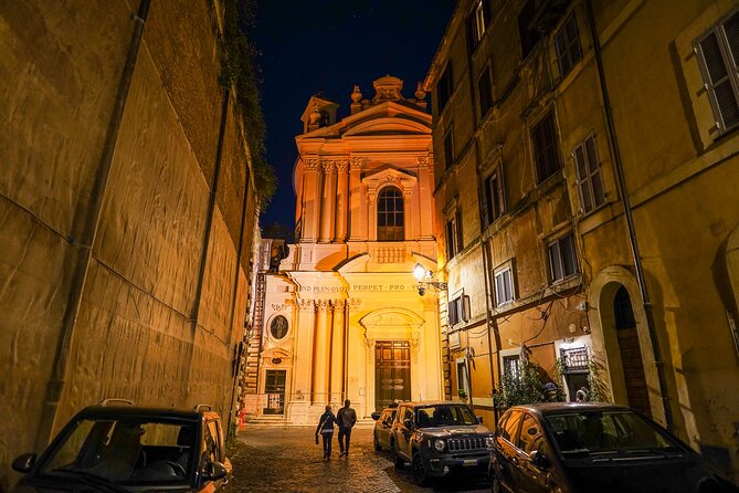 Rome's Dark Side: Ghosts, Scandals and Crypts - Small Group Tour - Entering the Church of Santa Maria dell’Orazione e Morte