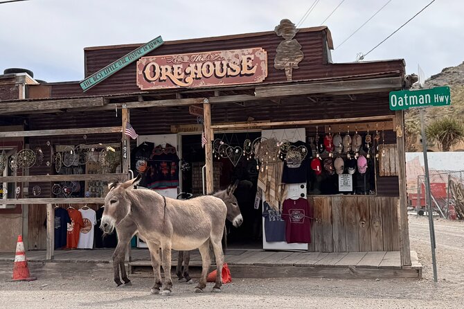 Route 66, Oatman, Nelson Ghost Town SmallGroup Tour from LasVegas - Kingman connects the road to its story