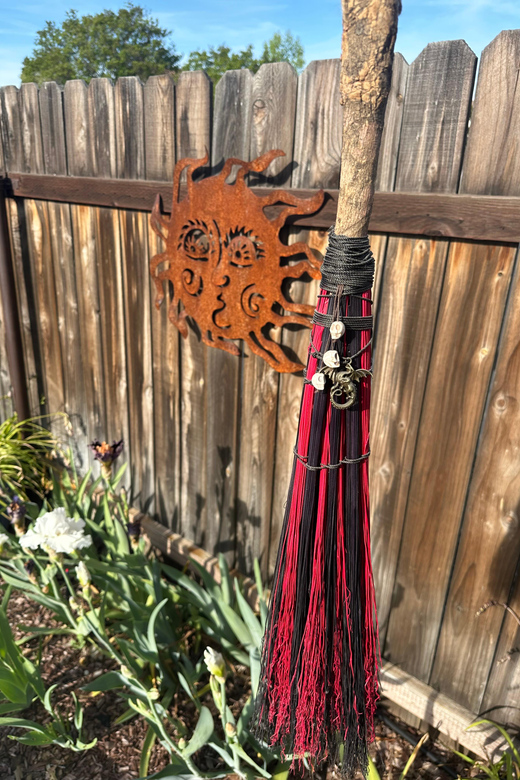 Salem, MA: Witch City Broom Making Workshop - Getting your broom home