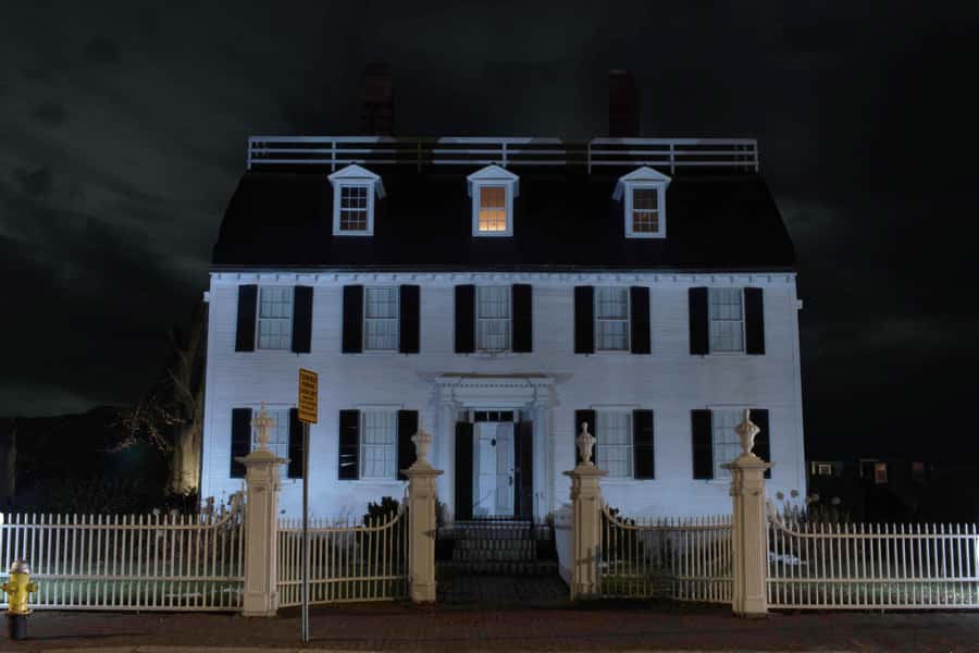Salem: Ultimate Dead of Night Walking Ghost Tour - The Nathaniel Hawthorne Statue and the city’s literary shadow