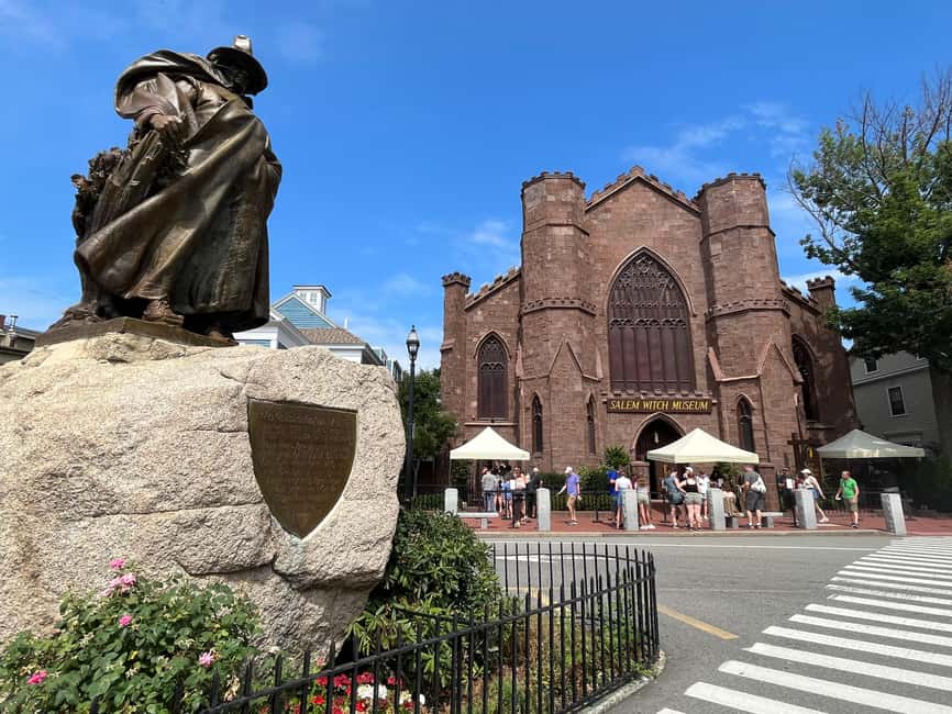 Salem Witch Tour from Boston by Train - The Witch Trials Memorial and Burying Point
