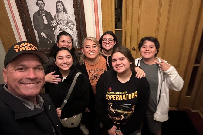 San Diego Ghost Tour - A brief stop near the Whaley House