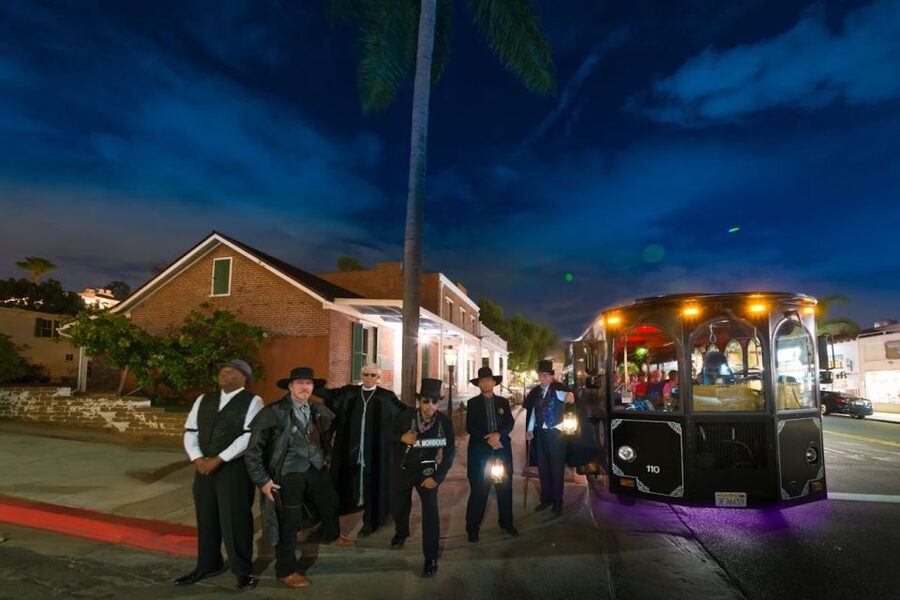 San Diego: Ghosts & Gravestones Trolley Tour - The trolley ride: history with a spooky edge