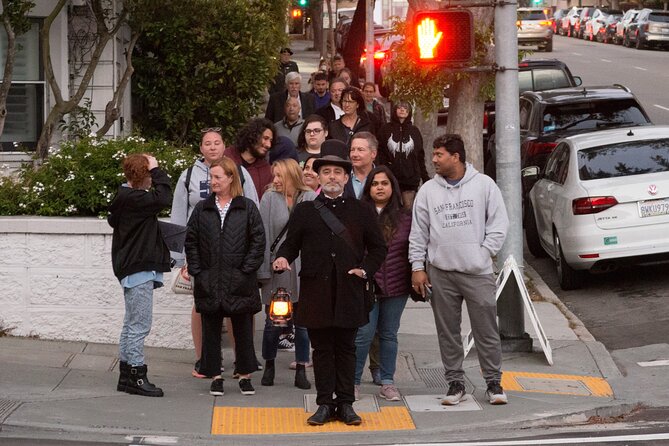 San Francisco Ghost Hunt Walking Tour - Meeting Christian Cagigal beneath the eucalyptus trees