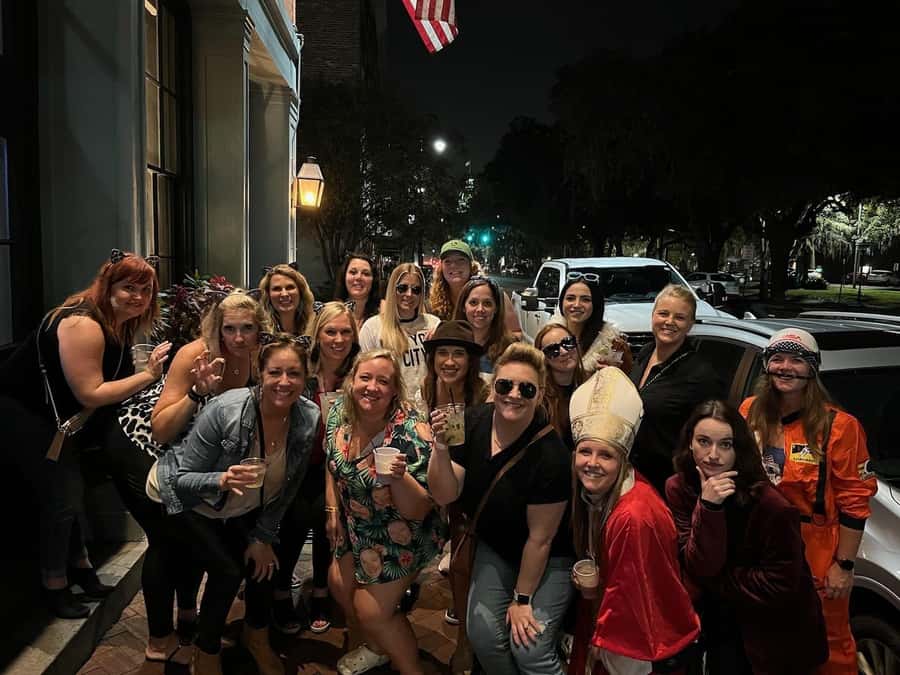 Savannah: Bad Kitty Pub Crawl, Spooky Naughty Ghosts - Starting at Tandem Coffee and Spirits on East Bay Street