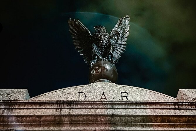 Savannah Haunted Pub Crawl Walking Tour - Colonial Park Cemetery, the biggest question mark